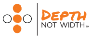 Depth Not Width Brand Blog Logo