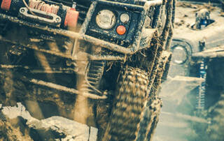 Jeep in the mud