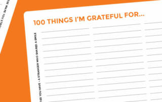 100 Things to be Grateful For